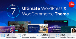 The7 — Ultimate WordPress & WooCommerce Theme