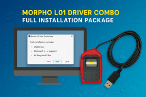 Morpho L 01 Driver Combo - Full Installation Package (USB Driver + Microsoft C++ Support + All Required Files)
