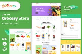 Grocerex – Grocery Store Elementor Pro Template Kit for WordPress