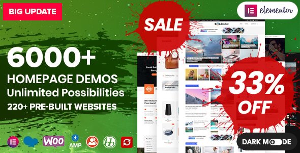 Soledad – Multipurpose, Newspaper, Blog & WooCommerce WordPress Theme